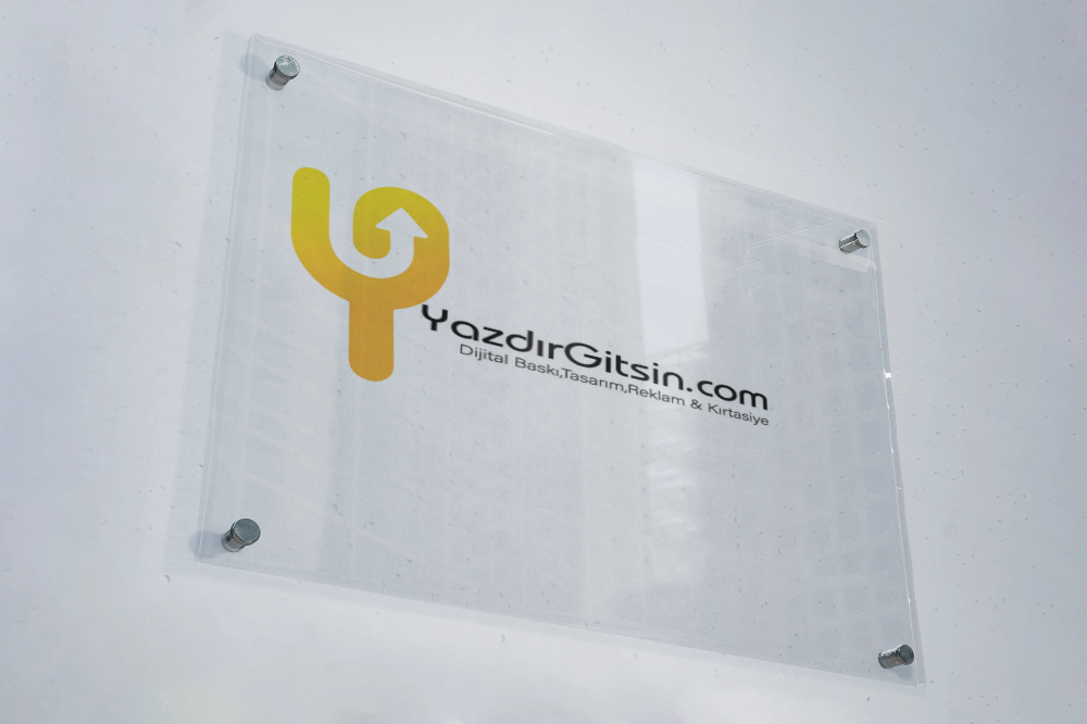 Şeffaf Pleksi Tabela