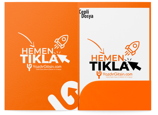 Özel Logolu Cepli Dosya – Kurumsal Kimliğinizi Güçlendirin!