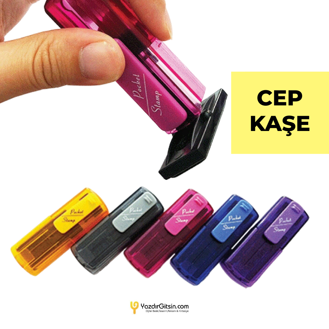 Özel Tasarımlı Cep Kaşe – Pratik ve Şık Kullanım!