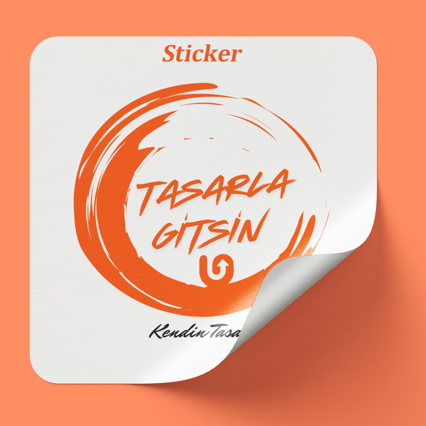 Özel Kesim Etiket / Sticker