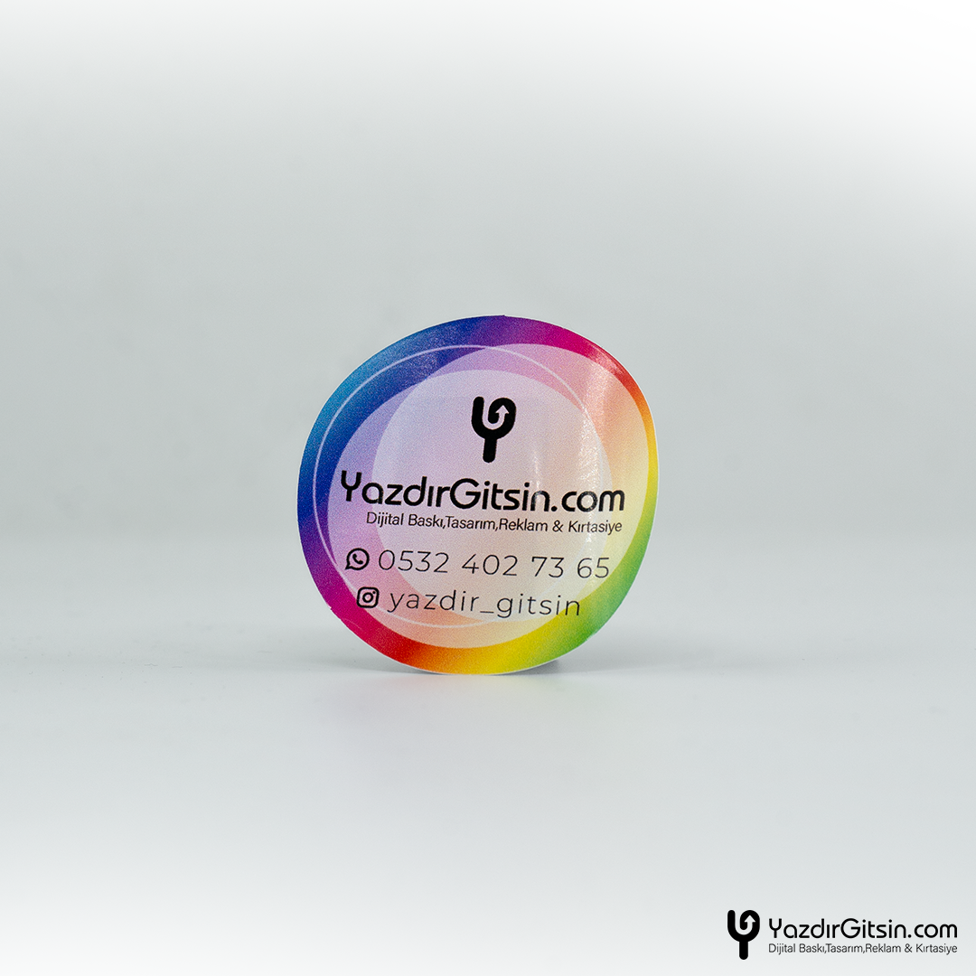 Custom Cut Foil Label