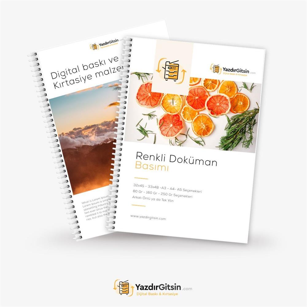 Hardcover Document Printing – A4, A3, A5 Black and White & Color
