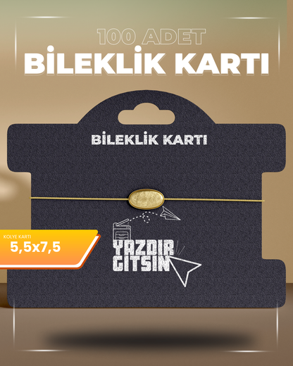 100'lük Baskılı Takı Ürün Kartları