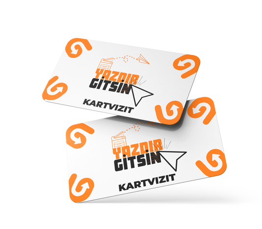 Standart Kartvizit - Bugün Sipariş ver Yarın Kargoda!